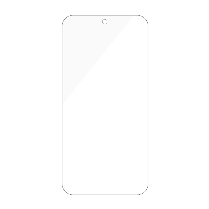 For Xiaomi Poco X8 Power 5G Screen Protector 0.3mm Arc Edge Tempered Glass Film, Not Complete Coverage - Transparent
