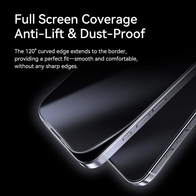 ROCK for iPhone 18 Pro Max Privacy Screen Protector 28° Anti-Peep High Aluminium-silicon Glass Full Coverage Anti-Scratch Film