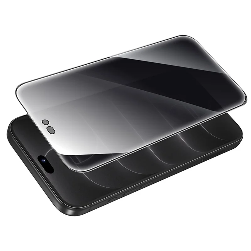 HOCO A888 Plus per iPhone 18 Pro Max Pellicola Protettiva per la Privacy Anti-Graffio in Vetro Temperato con Copertura Totale - Nero