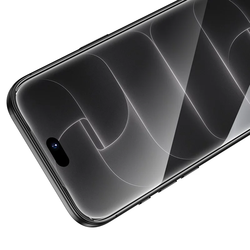HOCO A888 Plus per iPhone 18 Pro Max Pellicola Protettiva per la Privacy Anti-Graffio in Vetro Temperato con Copertura Totale - Nero