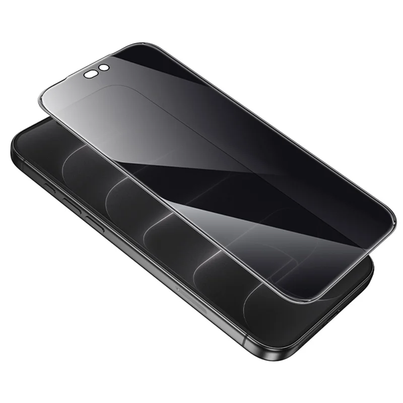 HOCO A888 Plus per iPhone 18 Pro Max Pellicola Protettiva per la Privacy Anti-Graffio in Vetro Temperato con Copertura Totale - Nero