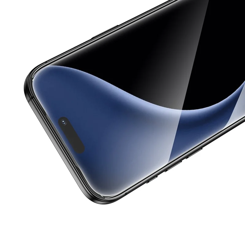HOCO A888 Pro per iPhone 18 Pro / 17 Pro Protezione Schermo in Vetro Corning Gorilla Glass Copertura Totale HD Pellicola Protettiva - Nero