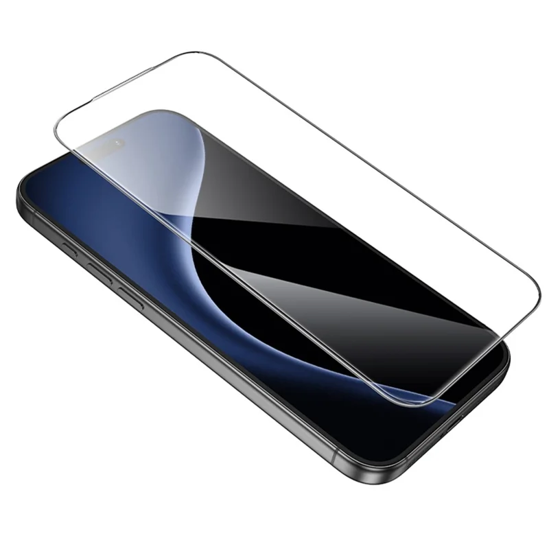 HOCO A888 Pro per iPhone 18 Pro / 17 Pro Protezione Schermo in Vetro Corning Gorilla Glass Copertura Totale HD Pellicola Protettiva - Nero
