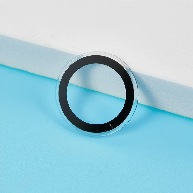 1 Set Camera Lens Protector for iPhone Duo , Full Coverage HD Tempered Glass Lens Film - Silver