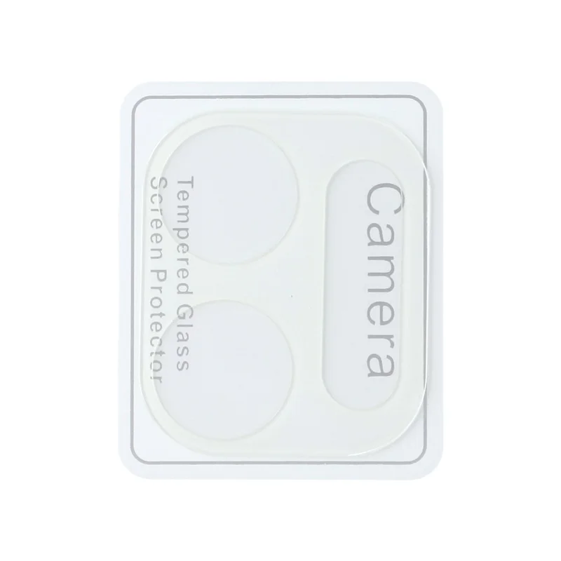 2Pcs for Xiaomi Redmi 17C 5G Full Coverage Camera Lens Protector 3D Arc Edge Anti-Scratch Tempered Glass Lens Film - Transparent