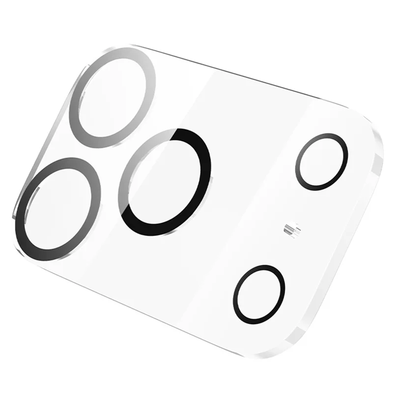 HOCO G13 25Pcs for iPhone 18 Pro Camera Lens Protector 3D Full Coverage Night Circle High Aluminium-silicon Glass Clear Film Set - Transparent