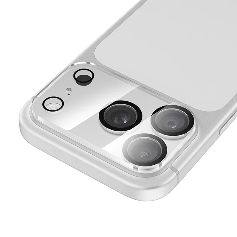 HOCO G13 25Pcs for iPhone 18 Pro Camera Lens Protector 3D Full Coverage Night Circle High Aluminium-silicon Glass Clear Film Set - Transparent