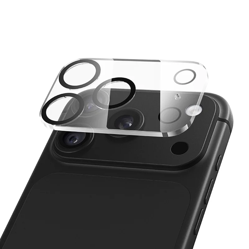 HOCO G13 25Pcs for iPhone 18 Pro Camera Lens Protector 3D Full Coverage Night Circle High Aluminium-silicon Glass Clear Film Set - Transparent