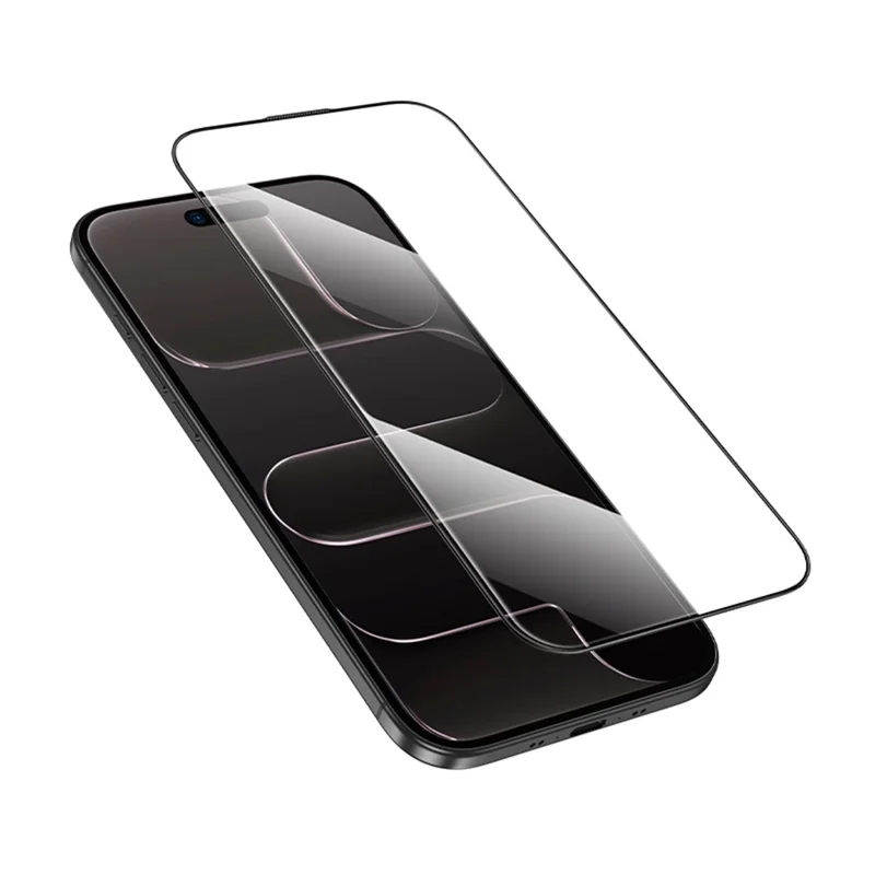 HOCO G14 10Pcs for iPhone Air Screen Protector 0.33mm High Aluminium-silicon Glass Full Coverage HD Film - Black