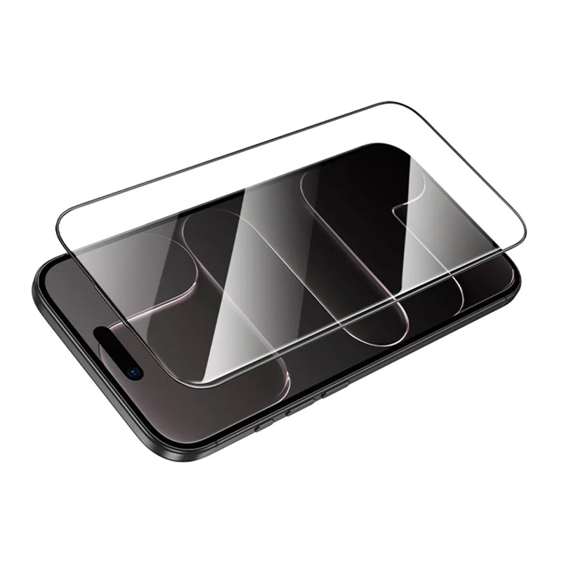 HOCO G14 10Pcs for iPhone Air Screen Protector 0.33mm High Aluminium-silicon Glass Full Coverage HD Film - Black