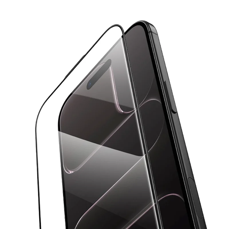 HOCO G14 10Pcs for iPhone Air Screen Protector 0.33mm High Aluminium-silicon Glass Full Coverage HD Film - Black
