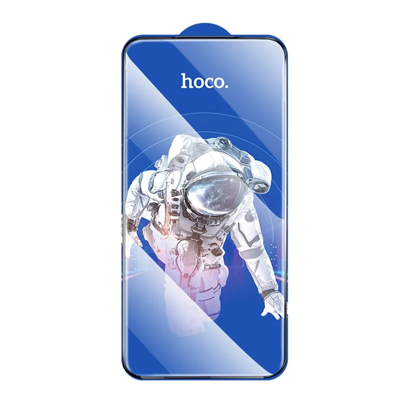 HOCO G14 10Pcs for iPhone 18 Pro Max / 17 Pro Max Screen Protector 0.33mm High Aluminium-silicon Glass Full Coverage HD Film - Black
