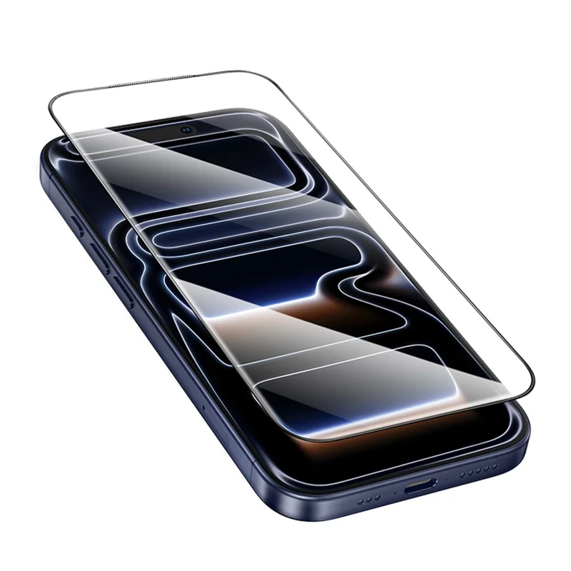 HOCO G14 10Pcs for iPhone 18 Pro Max / 17 Pro Max Screen Protector 0.33mm High Aluminium-silicon Glass Full Coverage HD Film - Black