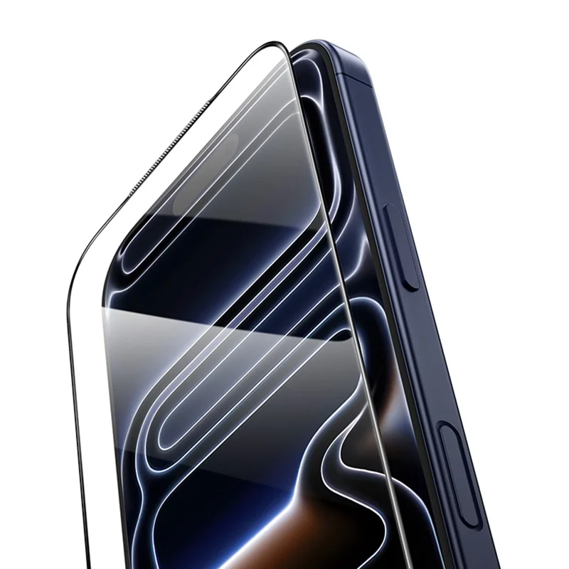 HOCO G14 10Pcs for iPhone 18 Pro Max / 17 Pro Max Screen Protector 0.33mm High Aluminium-silicon Glass Full Coverage HD Film - Black
