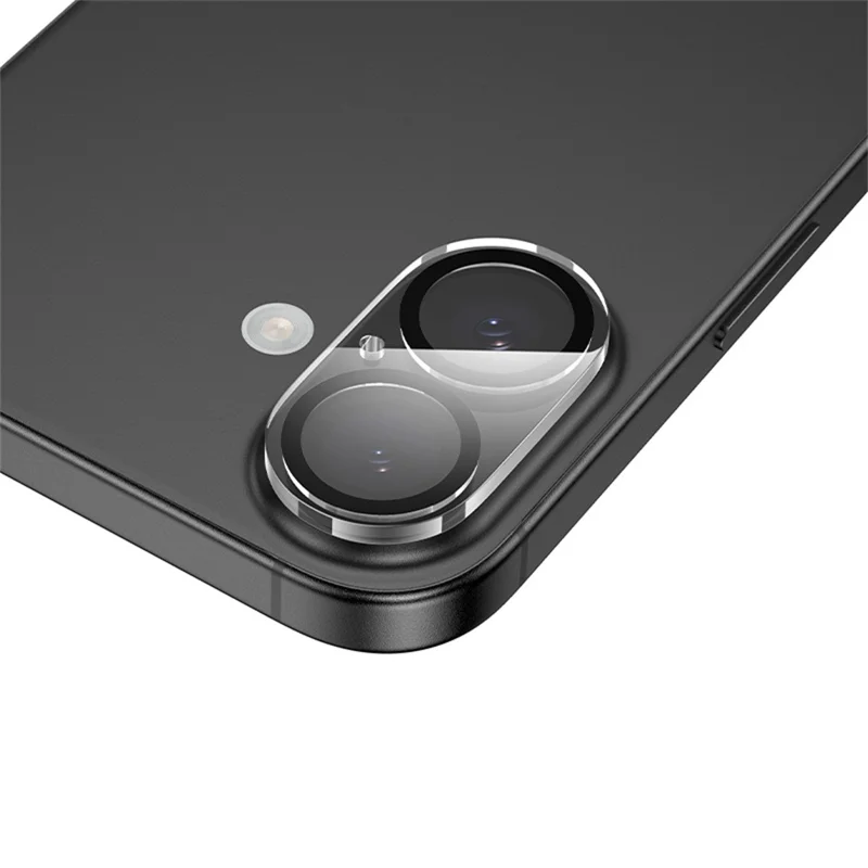 HOCO G13 25Pcs for iPhone 17 Camera Lens Protector 3D Full Coverage Night Circle High Aluminium-silicon Glass Clear Film Set - Transparent