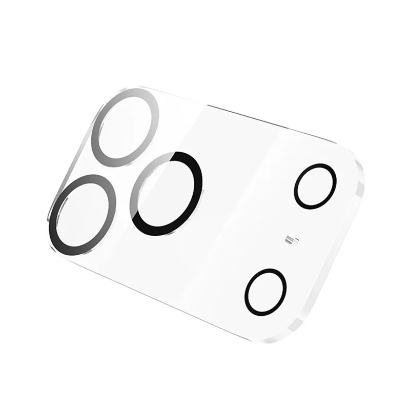 HOCO G13 25Pcs for iPhone 17 Pro Max Camera Lens Protector 3D Full Coverage Night Circle High Aluminium-silicon Glass Clear Film Set - Transparent