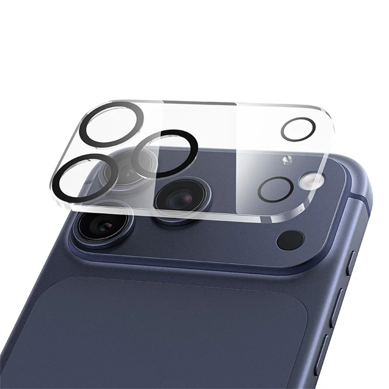HOCO G13 25Pcs for iPhone 17 Pro Max Camera Lens Protector 3D Full Coverage Night Circle High Aluminium-silicon Glass Clear Film Set - Transparent