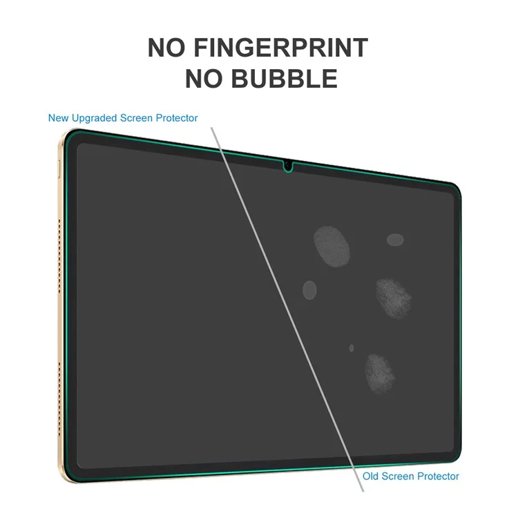 ENKAY HAT PRÍNCIPE Protetor de tela de 0,33 mm 9H para Honor Pad V8 Pro, película de vidro temperado anti-explosão com borda de arco 2,5D e cola total