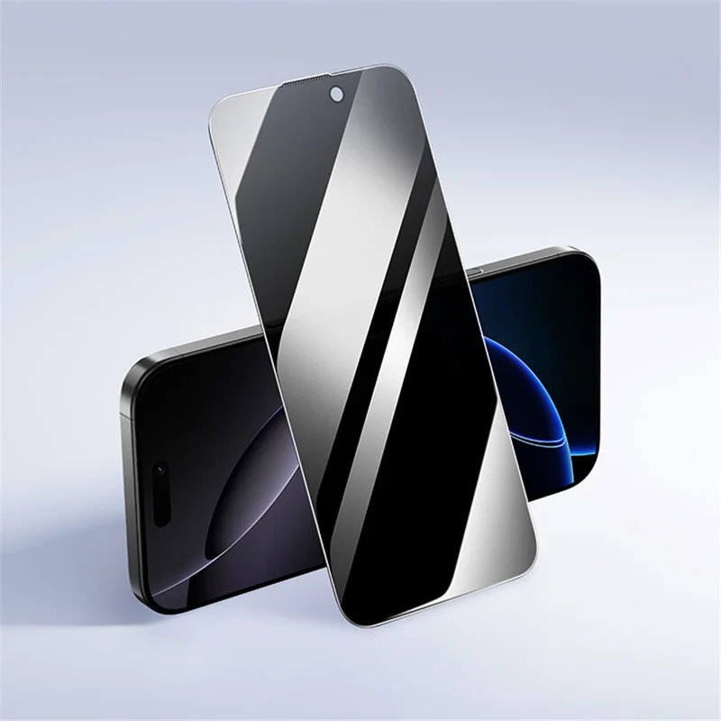 HOCO A888 Plus for iPhone 16 Pro Max Privacy Screen Protector Anti-Scratch Tempered Glass Full Screen Film - Black