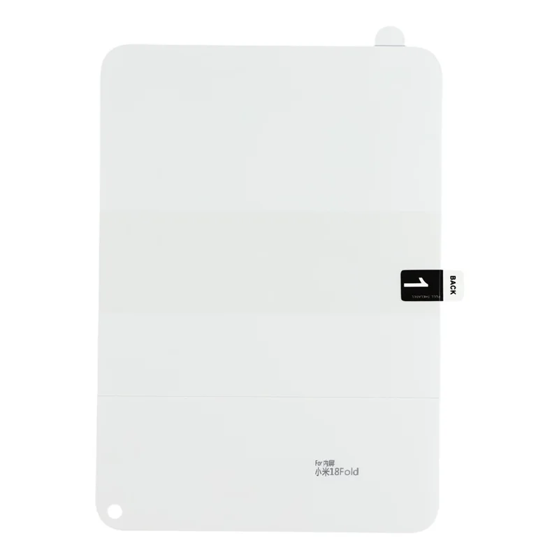 For Xiaomi 18 Fold Hydrogel Film TPU+PET Front Screen + Back Screen Protector - Transparent