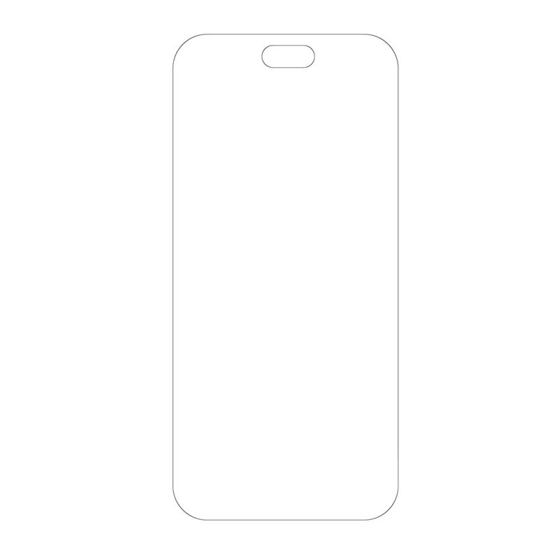 For iPhone 18 Pro Max PET Screen Film HD Clear Hydrogel Screen Protector - Transparent