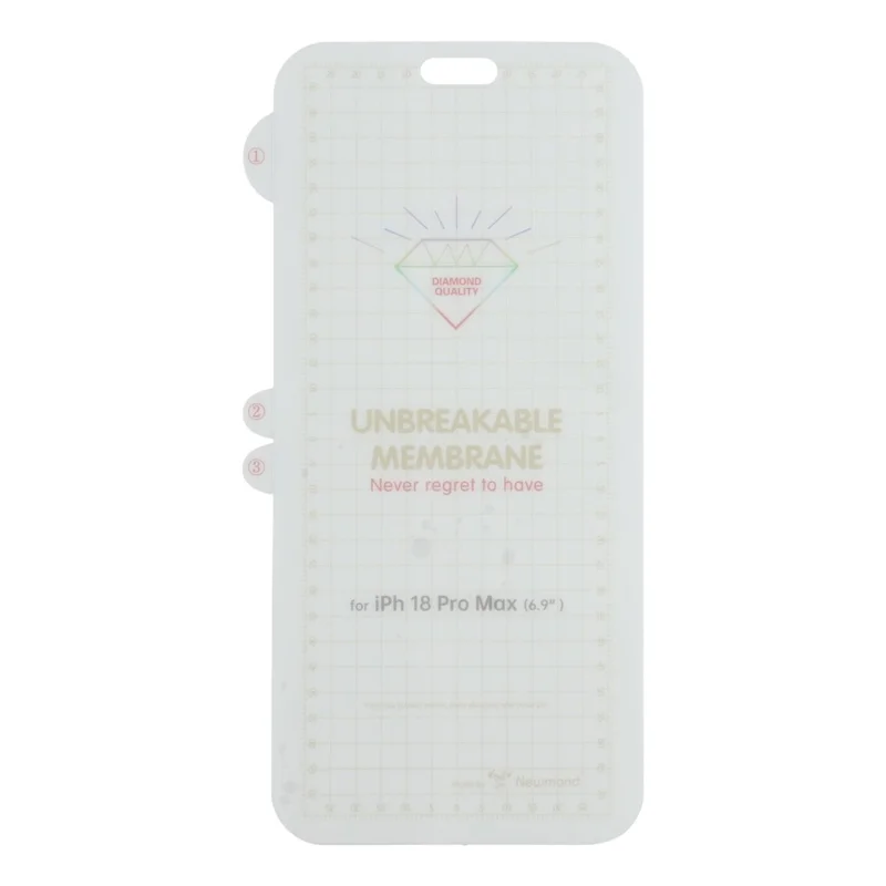 For iPhone 18 Pro Max PET Screen Film HD Clear Hydrogel Screen Protector - Transparent