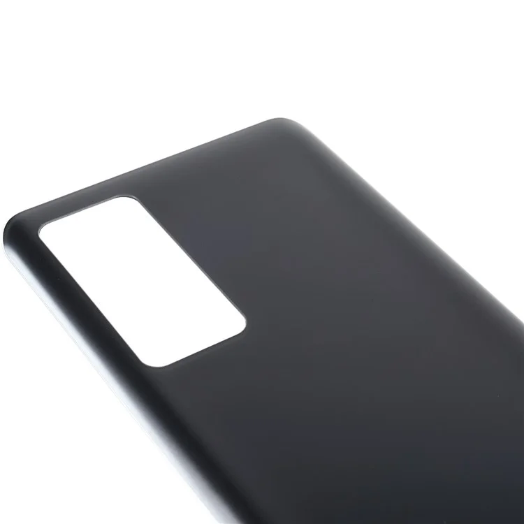Para Xiaomi 12 5G Back Battery Housing Cover Replacement (sem logotipo) - Preto