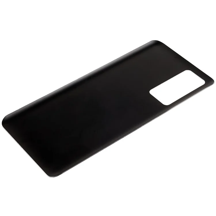 Para Xiaomi 12 5G Back Battery Housing Cover Replacement (sem logotipo) - Preto