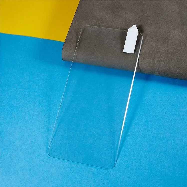 RURIHAI Screen Protector for Honor Magic4 5G / Magic4 Pro 5G 3D Curved Anti-Scratch UV Liquid Tempered Glass Film Support Fingerprint Unlock
