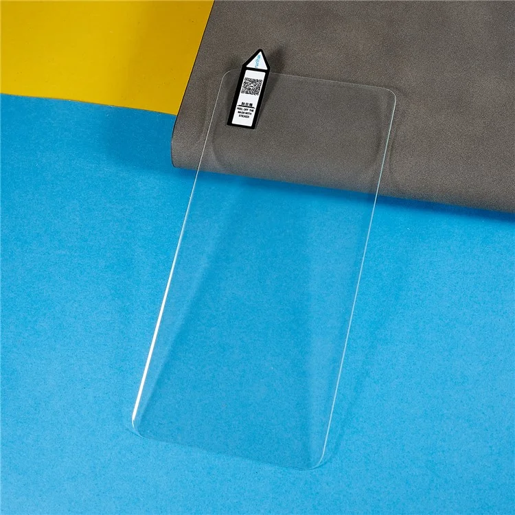 RURIHAI Screen Protector for Honor Magic4 5G / Magic4 Pro 5G 3D Curved Anti-Scratch UV Liquid Tempered Glass Film Support Fingerprint Unlock