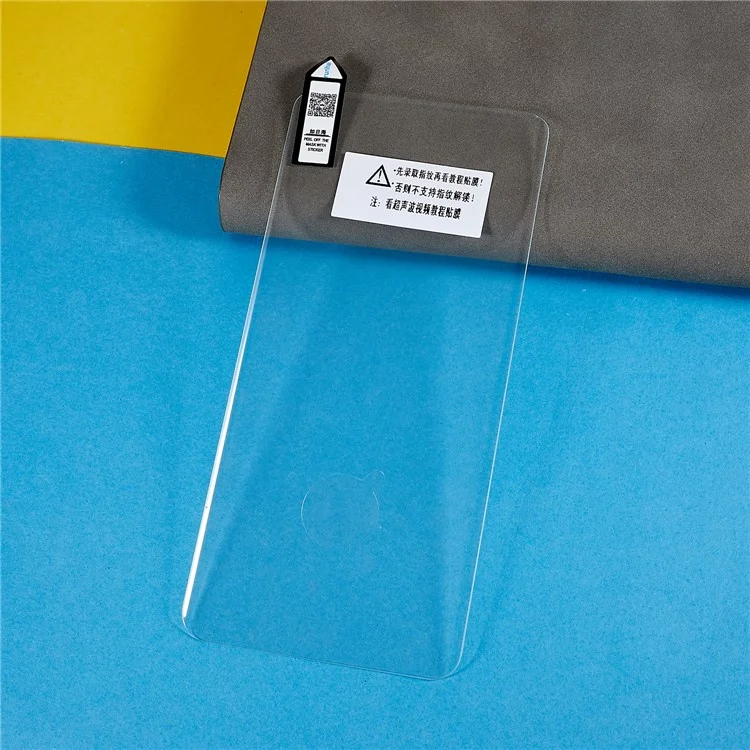 RURIHAI UV Liquid Screen Protector for vivo X80 Pro 5G / X90 Pro+ 5G HD Clear 3D Curved Tempered Glass Full Screen Film Support Fingerprint Unlock