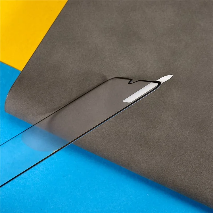 Para Huawei nova Y61 4G Protector de pantalla de vidrio templado Seda Impresión Ultra Clear Screen Guard Full Glue Film