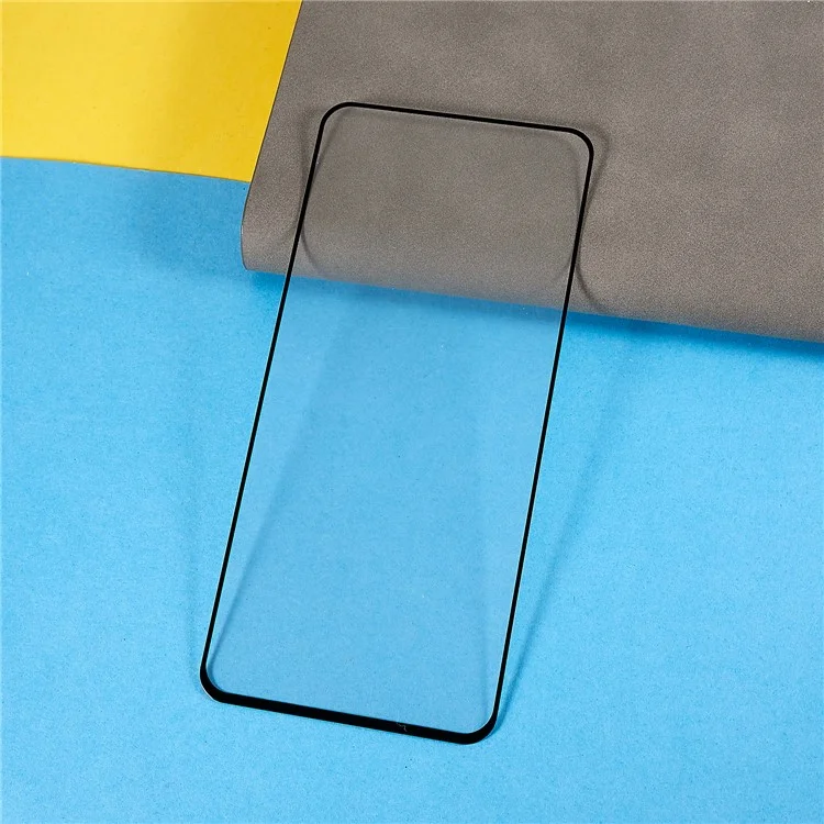 For Xiaomi Poco X5 Pro 5G / Redmi Note 12 Pro Speed 5G / Redmi Note 12 Pro 5G Silk Printing Phone Screen Protector Full Glue Full Covering Tempered Glass Film