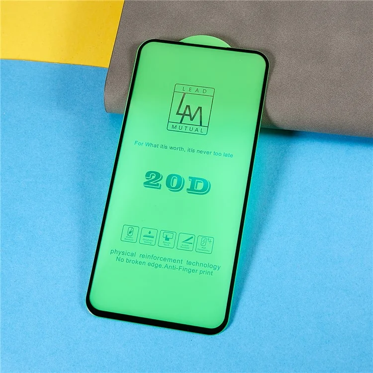 20D Шелковая печать закаленная стеклянная пленка для Samsung Galaxy A54 5G HD Clear Full Glue Full Screen Protector