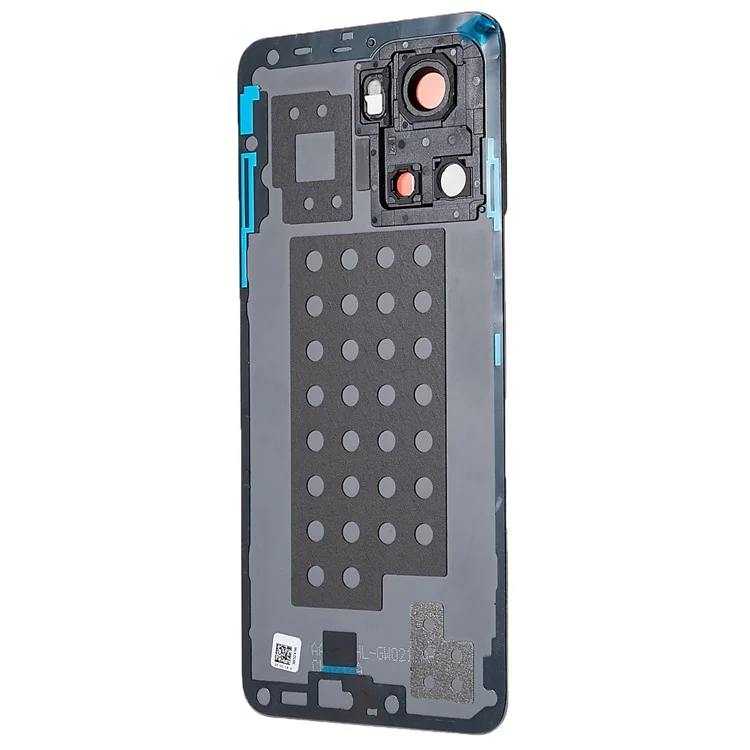 Para OnePlus Ace 5G OEM Capa da Bateria com Adesivo Adesivo + Tampa da Lente da Câmera - Preto