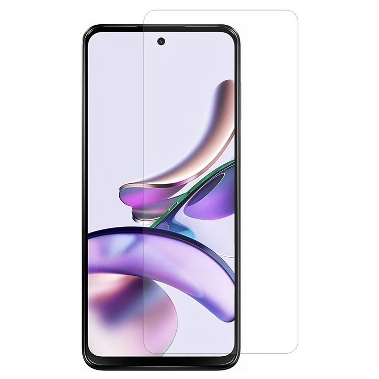 Pour Motorola Moto G13 4G Ultra Clear Screen Protector 0.25 Arc Edge Touch Sensitive Tempered Glass Film