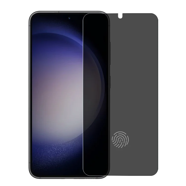NORTHJO A++ для Samsung Galaxy S22 5G / S23, антишпионская закаленная стеклянная пленка, ультраясная 2,5D 0,3 мм, защитный экран с поддержкой разблокировки отпечатка пальца