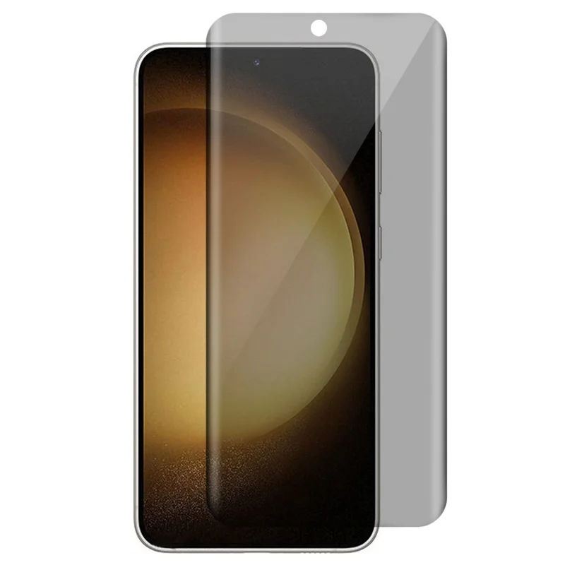 RURIHAI för Samsung Galaxy S22+ 5G / S23+ 3D böjd anti-spion-tempererat glasfilm med sidlim Screen Protector