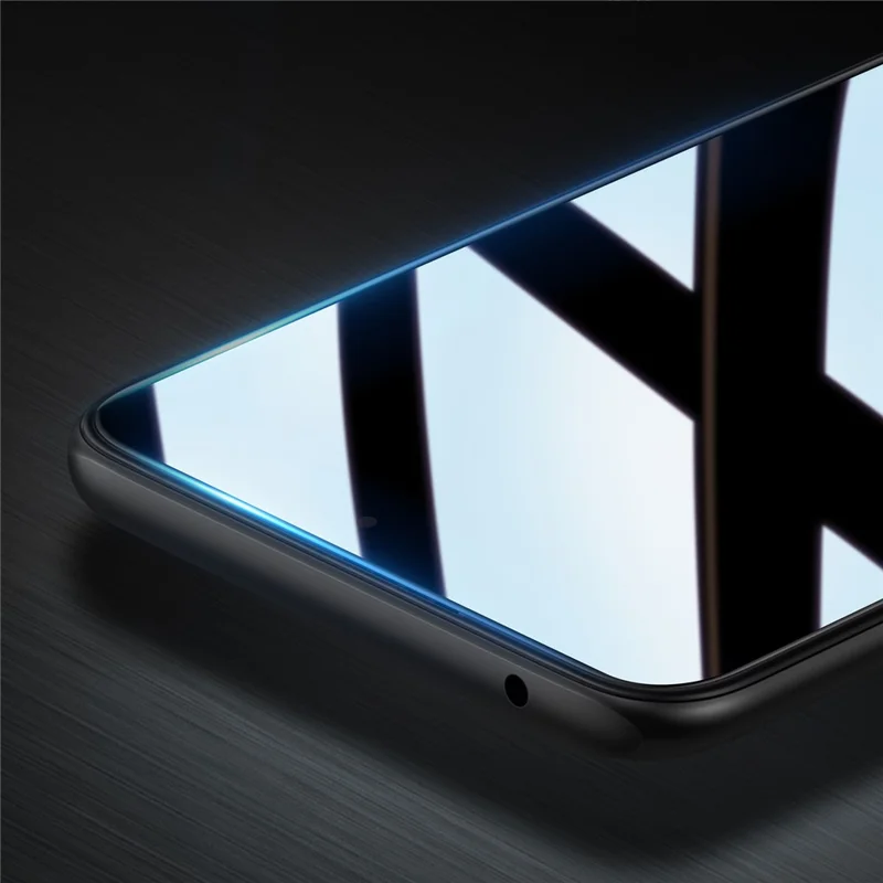 DUX DUCIS til Xiaomi Redmi 11A 4G / 12C 4G fuld skærm beskytter 2.5D flad skærm medium aluminaglas HD klart film