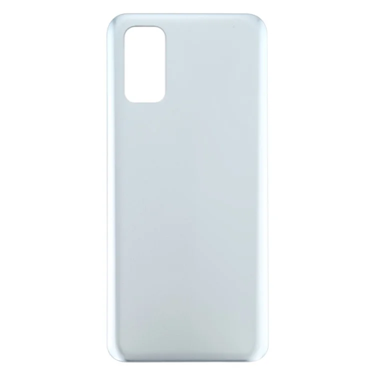 Cubierta de la batería de reemplazo de la parte posterior para Realme V5 5G - Plata