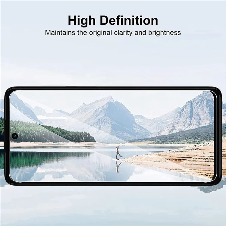 Pour Motorola Moto G62 5G Anti-explosion Screen Protector 2.5D Arc Edge Ultra Clear Tempered Glass Film