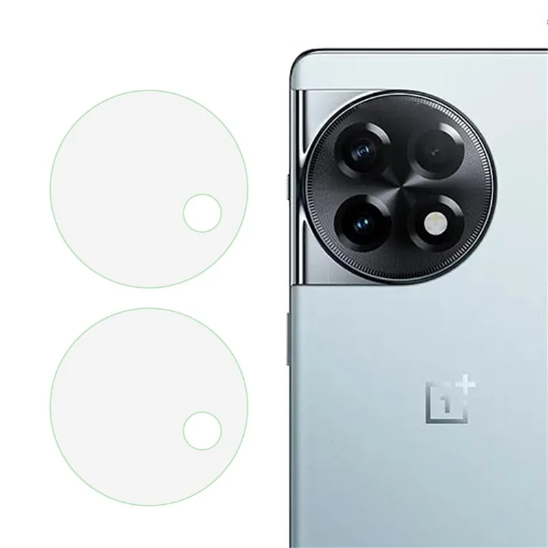 2Pcs / Set Camera Lens Protector for OnePlus Ace 2 5G / 11R 5G / Oppo F29 Pro 5G / A5 Pro 5G (China) Clear 2.5D Arc Edge Tempered Glass Film