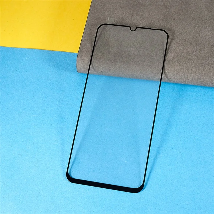 Tempered Glass Film for Samsung Galaxy A24 4G (162.1 x 77.6 x 8.3mm) , Silk Printing Ultra Clear Full Screen Cover Protector (Full Glue)