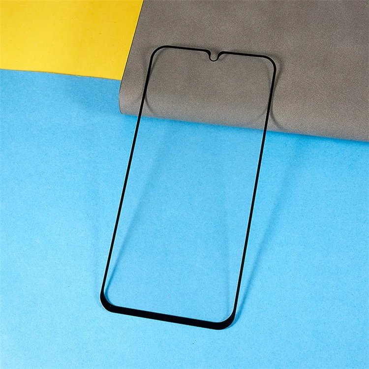Protetor de tela completa 20D para Samsung Galaxy A34 5G, impressão em seda, cola total, película de vidro temperado HD transparente