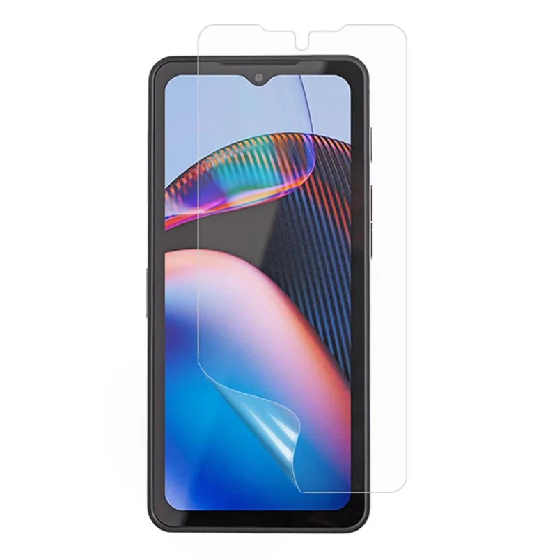 For Motorola Defy 2 5G / Cat S75 Soft PET Screen Protector Ultra Clear Anti-scratch Screen Film