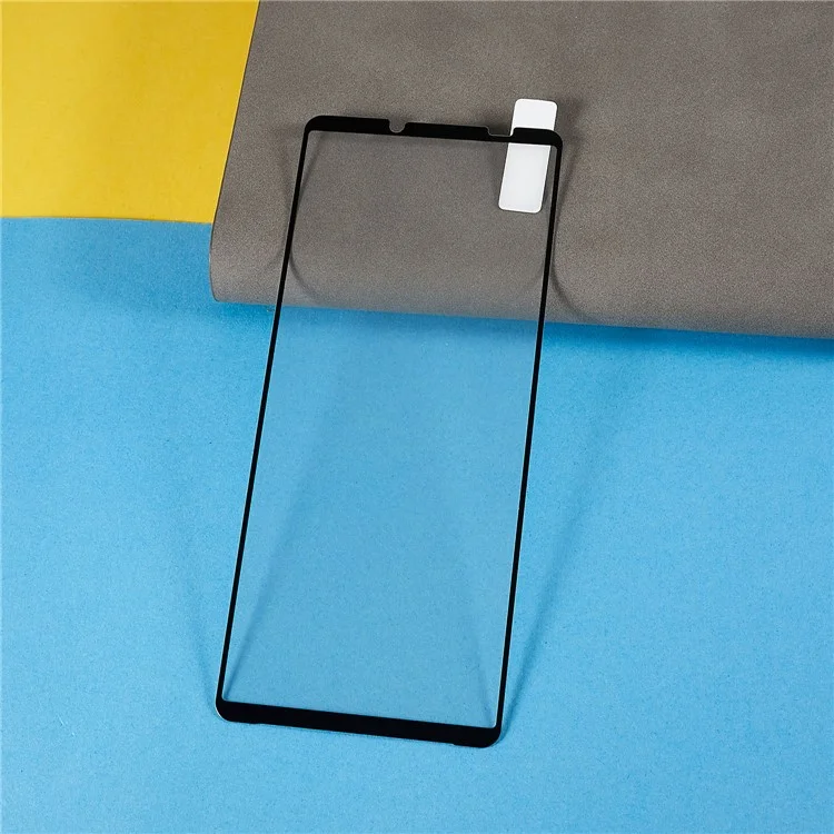 Tempered Glass Film for Sony Xperia 10 V , Full Glue Anti-Shatter Silk Printing Screen Protector