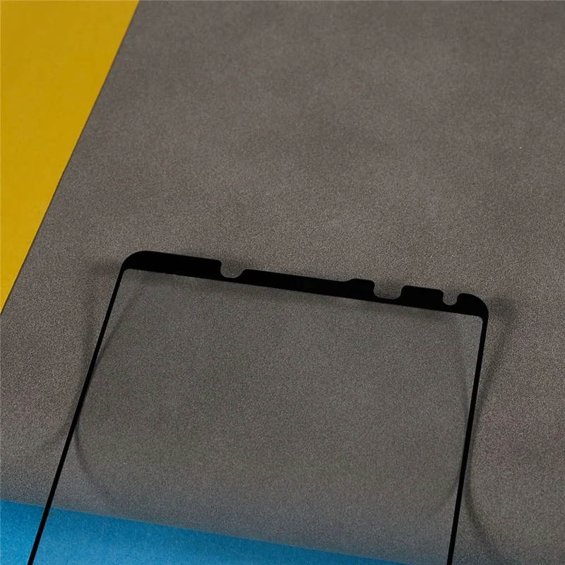 Silk Printing Screen Protector for Sony Xperia 5 V , Full Glue Full Cover Tempered Glass Protective Film