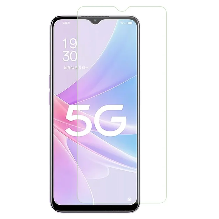 Ultra Clear Phone Tempered Glass Film für Oppo A78 5G, 2,5D Arc Edge Kratzfester Bildschirmschutz