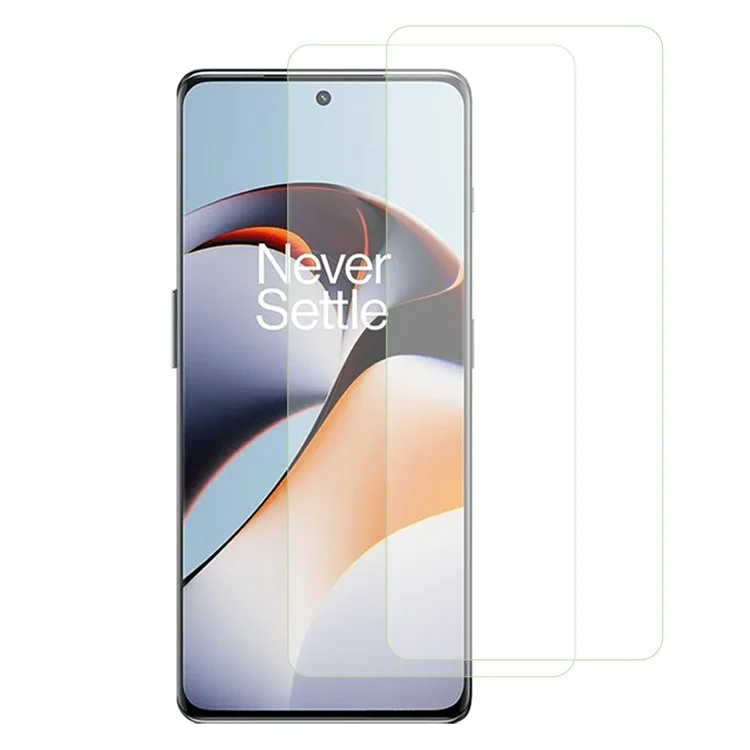 2Pcs / Set para o OnePlus 11R 5G Phone Screen Protector Anti-explosion 2.5D Arc Edge Tempered Glass Film