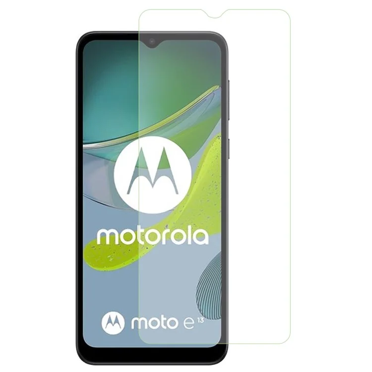 For Motorola Moto E13 4G Anti-explosion Screen Protector 0.25 Arc Edge Ultra Clear Tempered Glass Film